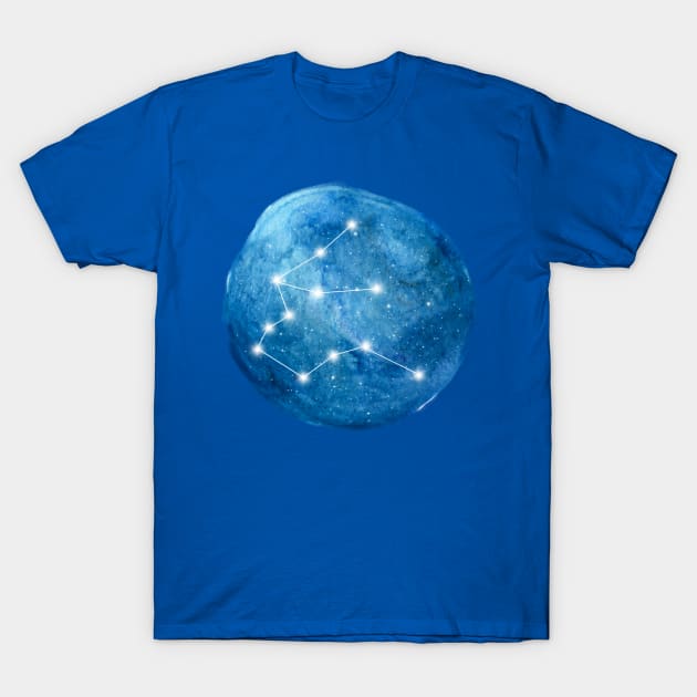 Zodiac Sign Design T-Shirt by Surta Comigo